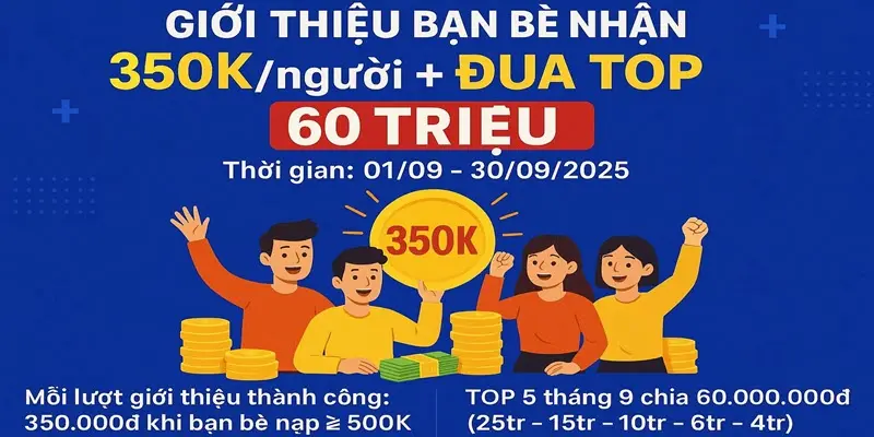 Giới thiệu bạn bè để nhận quà khuyến mãi ok365 cực giá trị